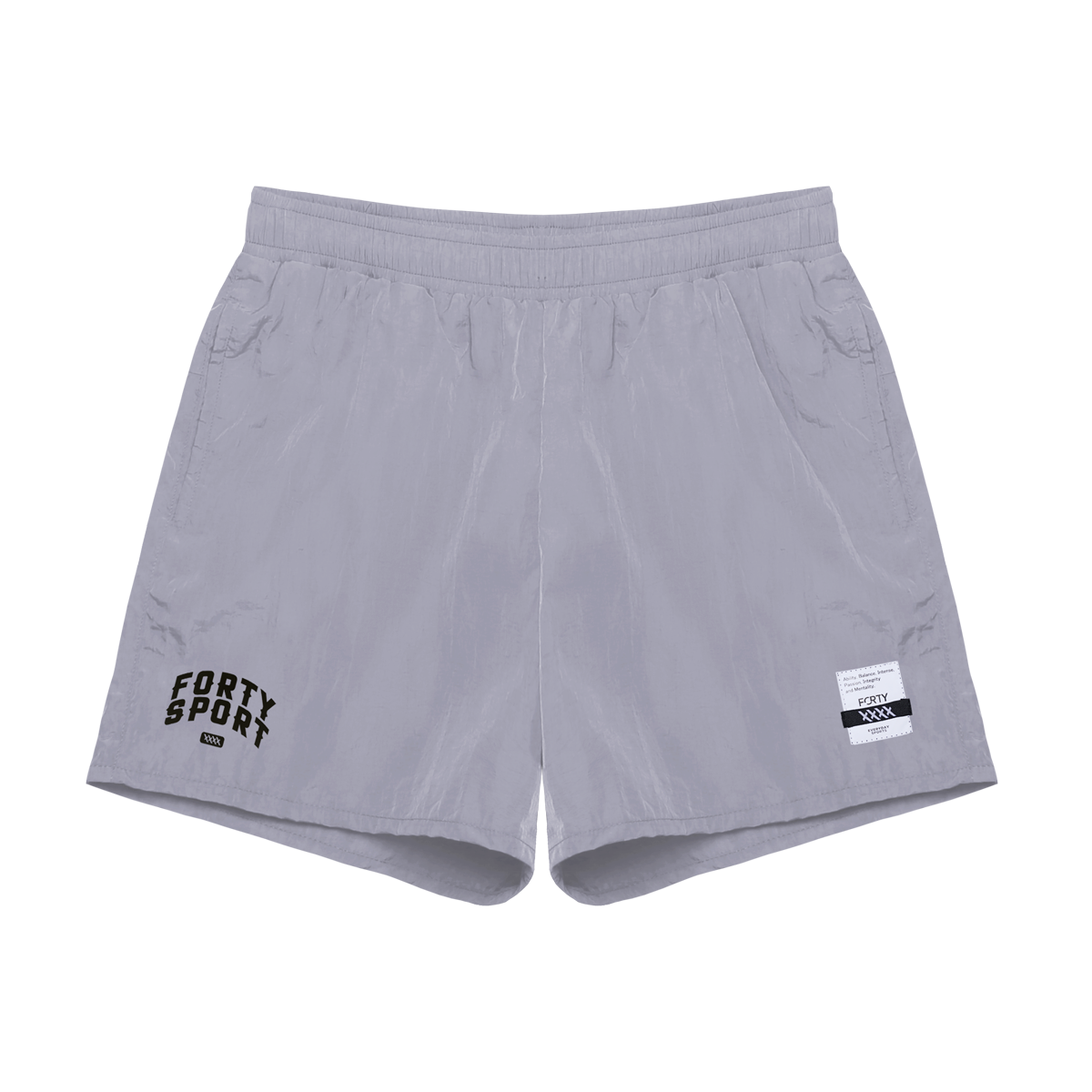 FORTY MULTI-SPORT SHORT ASH GREY