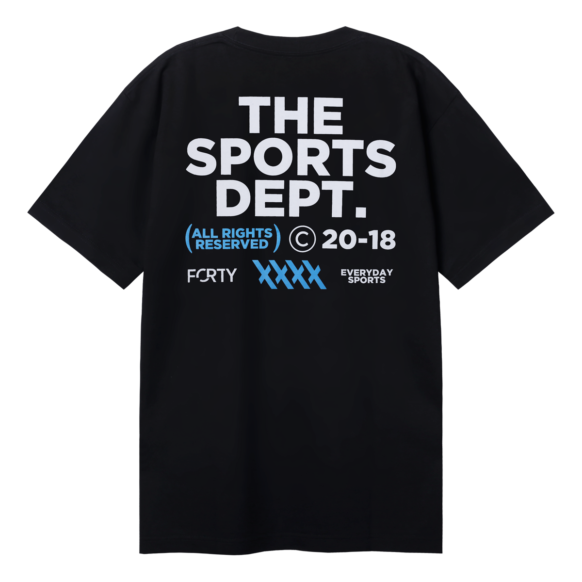 FORTY TSD TEE BLACK