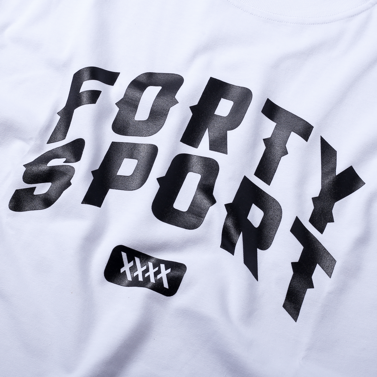 FORTY ARCH LOGO TEE WHITE