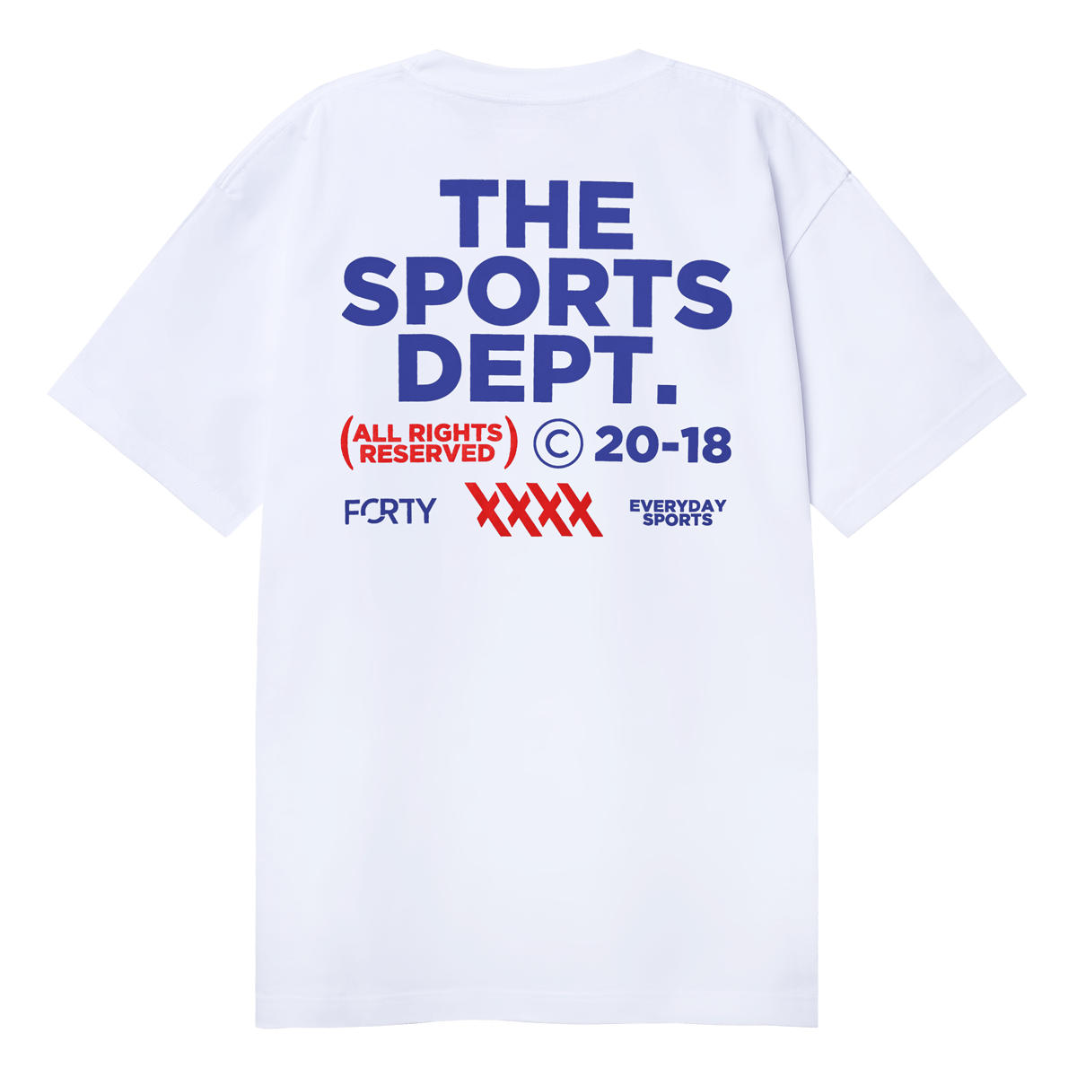 FORTY TSD TEE WHITE