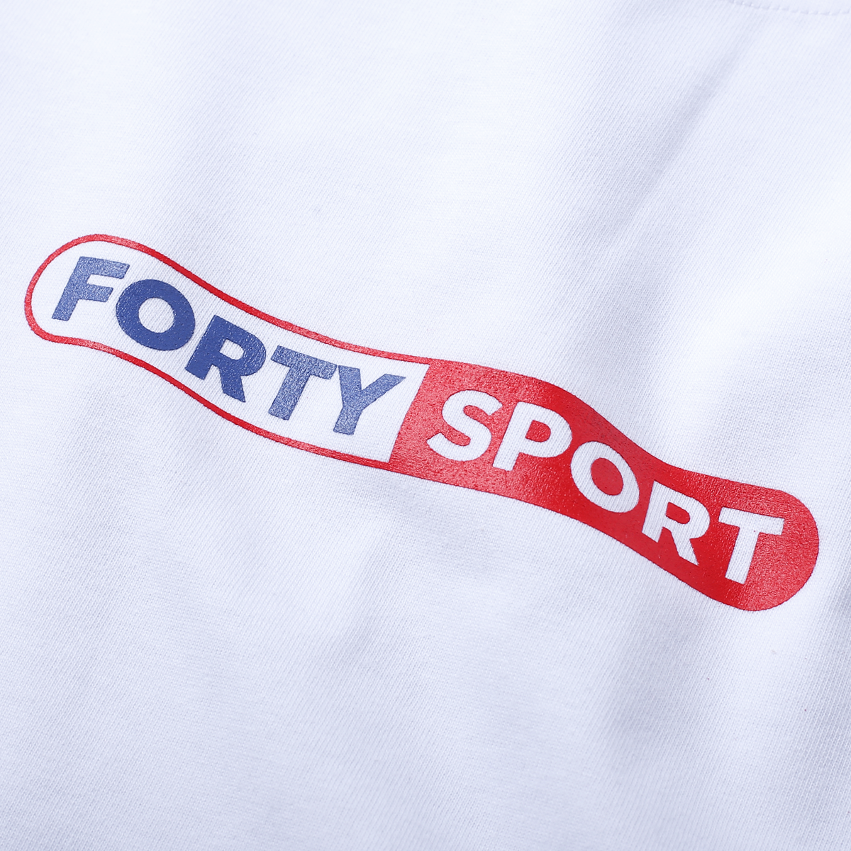 FORTY TSD TEE WHITE
