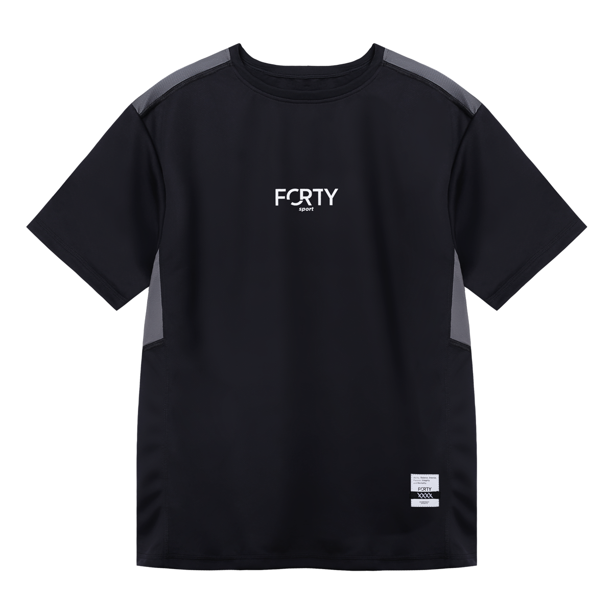 FORTY MULTI-SPORT JERSEY SS BLACK
