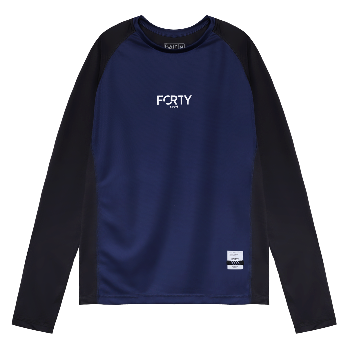 FORTY MULTI-SPORT JERSEY LS NAVY_BLACK