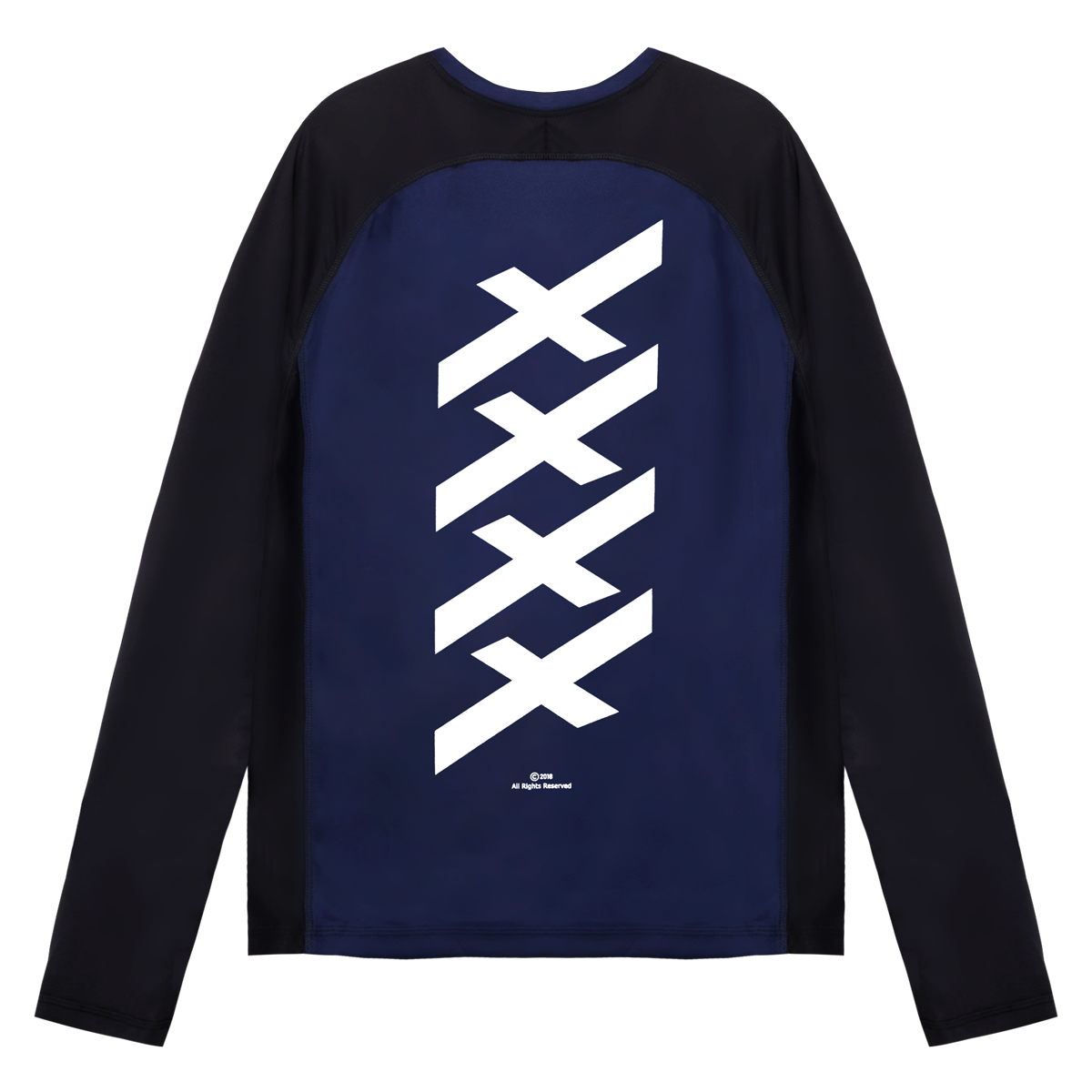 FORTY MULTI-SPORT JERSEY LS NAVY_BLACK