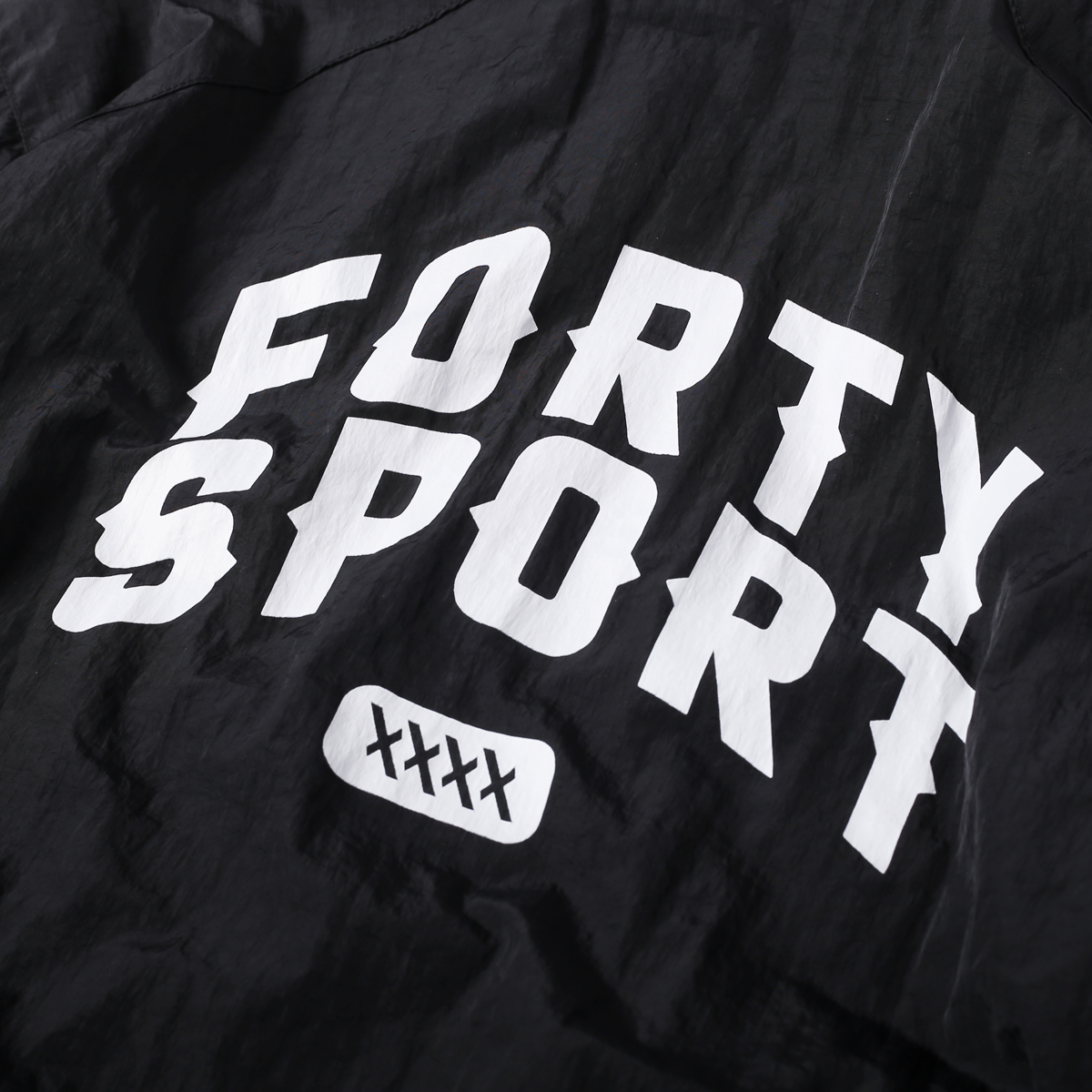 FORTY CLASSIC TRACK JACKET BLACK
