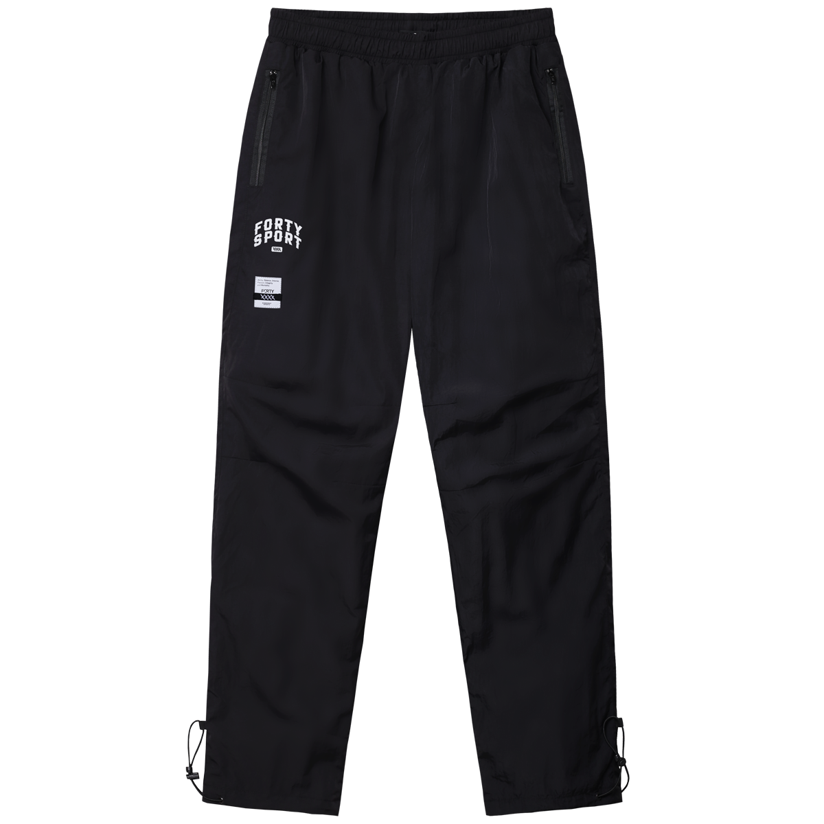 FORTY CLASSIC TRACK PANTS BLACK
