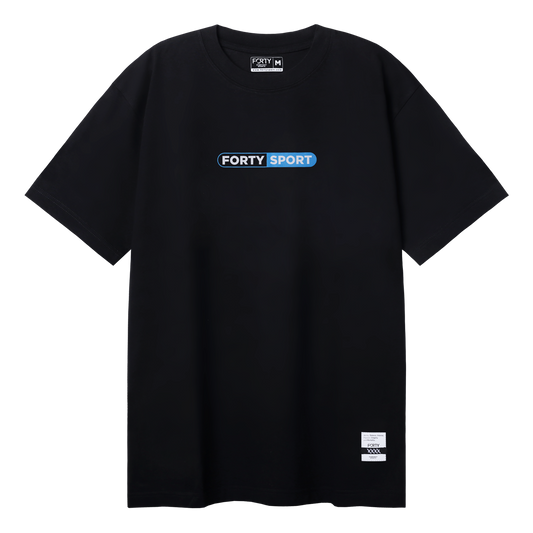 FORTY TSD TEE BLACK