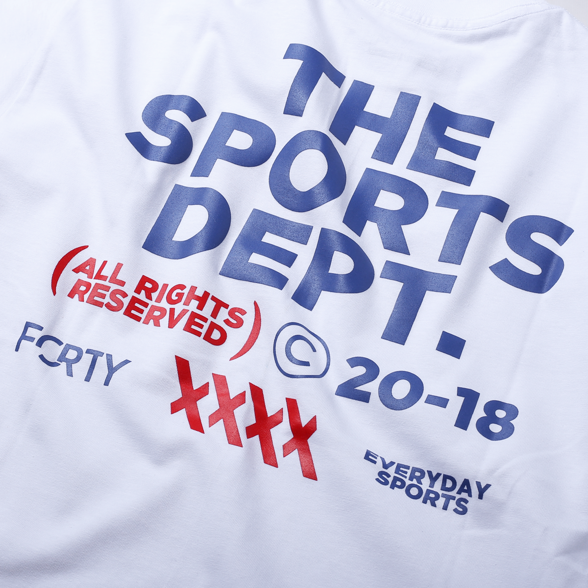 FORTY TSD TEE WHITE