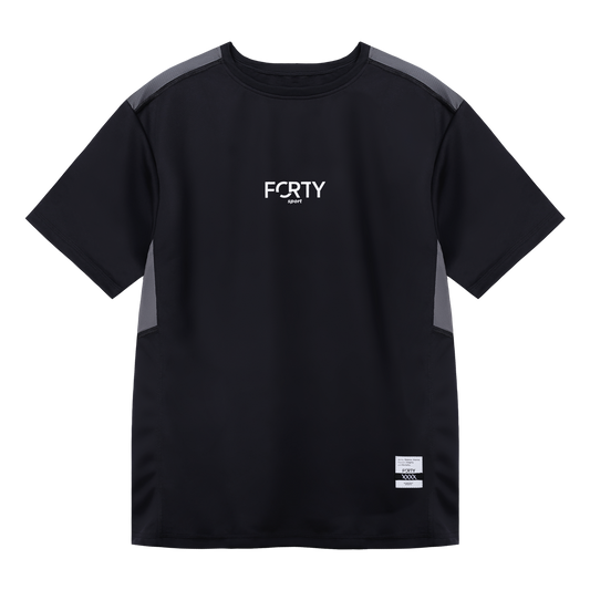 FORTY MULTI-SPORT JERSEY SS BLACK