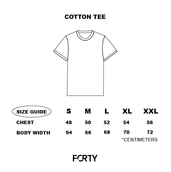 FORTY TSD TEE WHITE